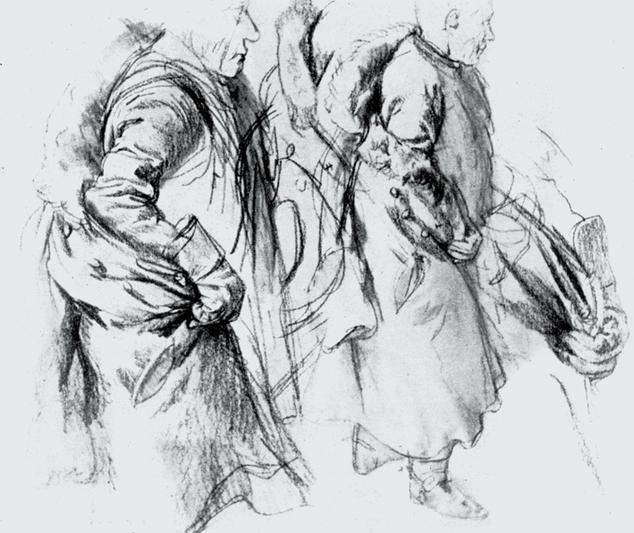  Adolpyh Von Menzel —— 速写 视点出版 (145)